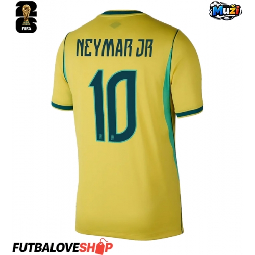 Dres Brazília Neymar Jr #10 Domáci MS 2026 Krátky Rukáv